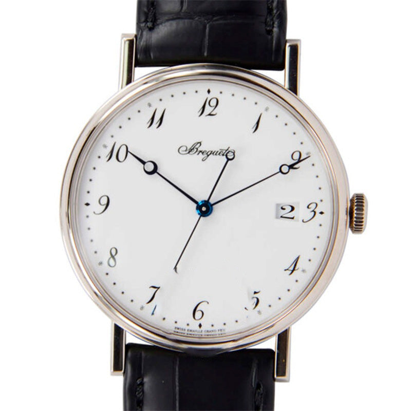 Relógio Mostrador branco clássico 38 mm - Mercado de Luxo - O Maior E-Commerce de Bens, Produtos e Serviços de Luxo do Brasil.