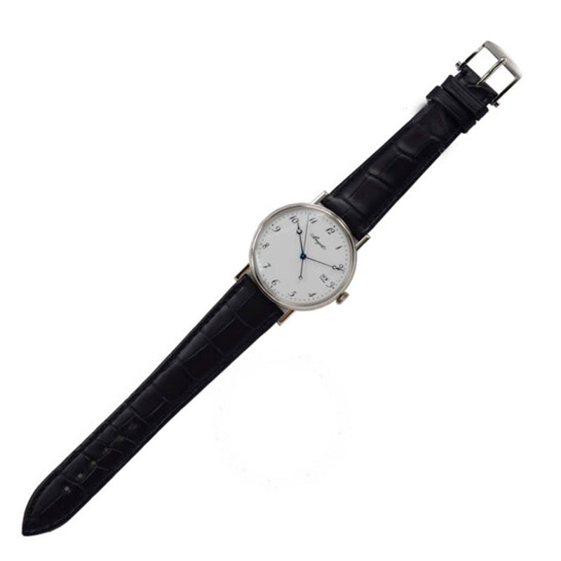 Relógio Mostrador branco clássico 38 mm - Mercado de Luxo - O Maior E-Commerce de Bens, Produtos e Serviços de Luxo do Brasil.