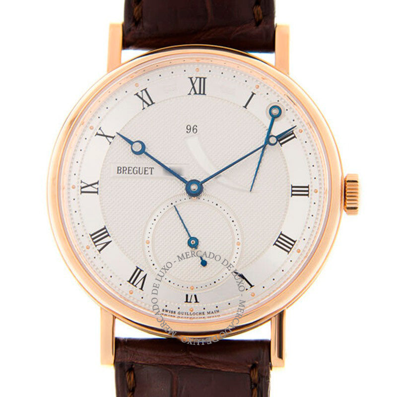 Relógio Mostrador prateado clássico 38 mm - Mercado de Luxo - O Maior E-Commerce de Bens, Produtos e Serviços de Luxo do Brasil.