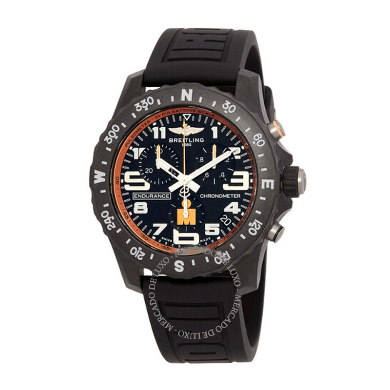 Relógio Endurance Pro Ironman Finisher Cronógrafo Cronômetro de quartzo Mostrador preto 44 mm - Mercado de Luxo - O Maior E-Commerce de Bens, Produtos e Serviços de Luxo do Brasil.