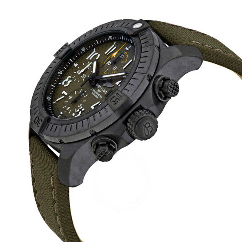 Relógio Cronógrafo Avenger Night Mission Cronômetro Automático Mostrador Verde Cáqui 45 mm - Mercado de Luxo - O Maior E-Commerce de Bens, Produtos e Serviços de Luxo do Brasil.