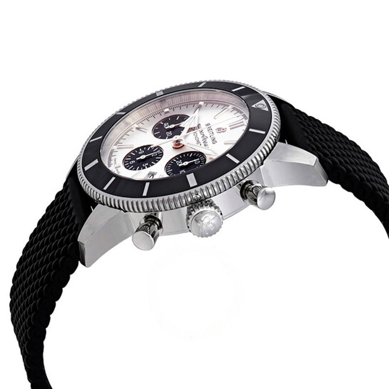 Relógio Superocean Heritage II Cronógrafo Cronômetro Automático Mostrador Prateado 44 mm - Mercado de Luxo - O Maior E-Commerce de Bens, Produtos e Serviços de Luxo do Brasil.