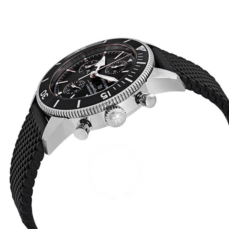 Relógio Superocean Heritage II Cronógrafo Cronômetro Automático Mostrador Preto 44 mm - Mercado de Luxo - O Maior E-Commerce de Bens, Produtos e Serviços de Luxo do Brasil.