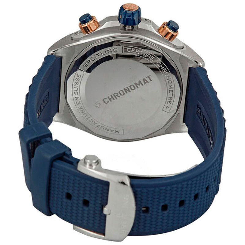 Relógio Super Chronomat Calendário de Quatro Anos Cronógrafo Automático Mostrador Azul 44 mm - Mercado de Luxo - O Maior E-Commerce de Bens, Produtos e Serviços de Luxo do Brasil.