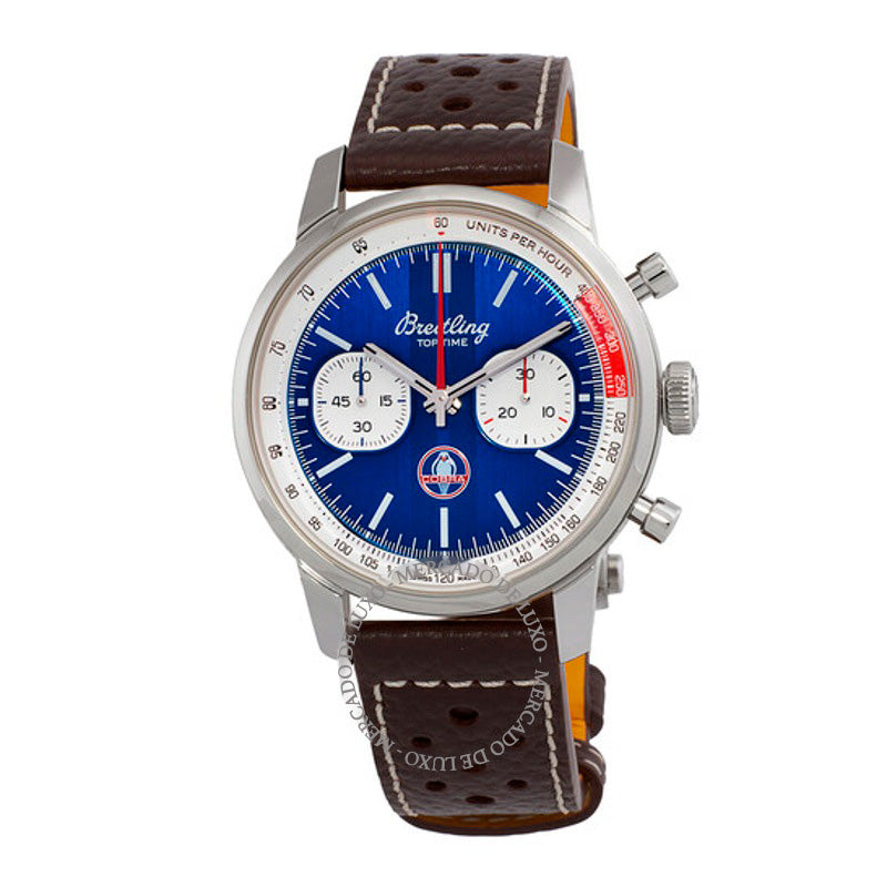 Relógio Top Time Shelby Cobra Cronógrafo Cronômetro Automático Mostrador Azul 41 mm - Mercado de Luxo - O Maior E-Commerce de Bens, Produtos e Serviços de Luxo do Brasil.