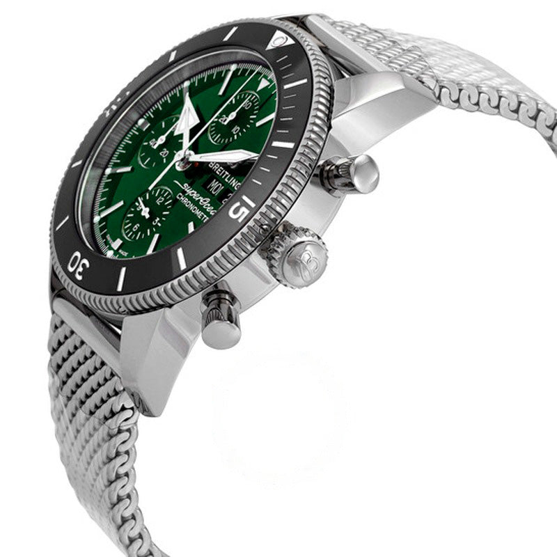 Relógio Superocean Heritage Chronograph Cronômetro Automático Mostrador Verde 44 mm - Mercado de Luxo - O Maior E-Commerce de Bens, Produtos e Serviços de Luxo do Brasil.