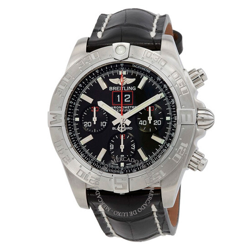 Relógio Chronomat Blackbird Cronógrafo Cronômetro Automático Mostrador Preto 44 mm - Mercado de Luxo - O Maior E-Commerce de Bens, Produtos e Serviços de Luxo do Brasil.