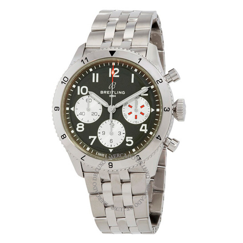 Relógio Clássico Avi 42 Curtiss Warhawk Cronógrafo Automático Mostrador Verde 42 mm - Mercado de Luxo - O Maior E-Commerce de Bens, Produtos e Serviços de Luxo do Brasil.