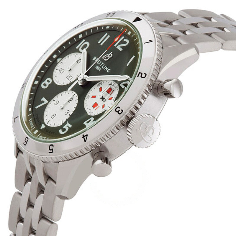 Relógio Clássico Avi 42 Curtiss Warhawk Cronógrafo Automático Mostrador Verde 42 mm - Mercado de Luxo - O Maior E-Commerce de Bens, Produtos e Serviços de Luxo do Brasil.