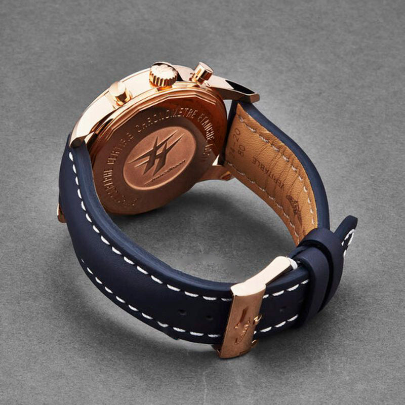 Relógio Transocean Unitime Hora Mundial Cronógrafo Automático Mostrador Branco 46 mm - Mercado de Luxo - O Maior E-Commerce de Bens, Produtos e Serviços de Luxo do Brasil.