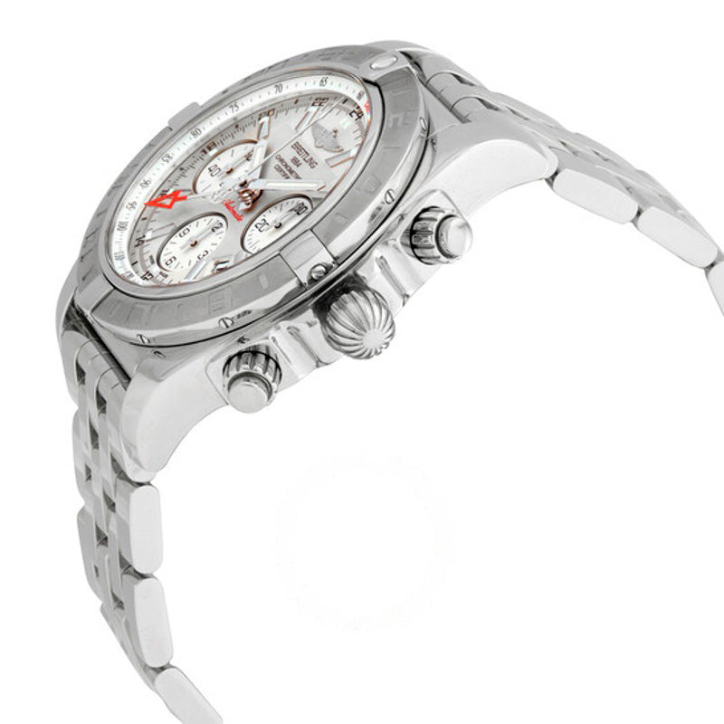 Relógio Chronomat 44 GMT Cronógrafo Automático Cronômetro Mostrador Prateado 44 mm - Mercado de Luxo - O Maior E-Commerce de Bens, Produtos e Serviços de Luxo do Brasil.