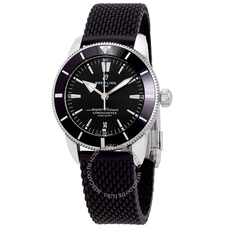 Relógio Superocean Heritage II Cronômetro Automático 44 mm Mostrador Preto 44 mm - Mercado de Luxo - O Maior E-Commerce de Bens, Produtos e Serviços de Luxo do Brasil.
