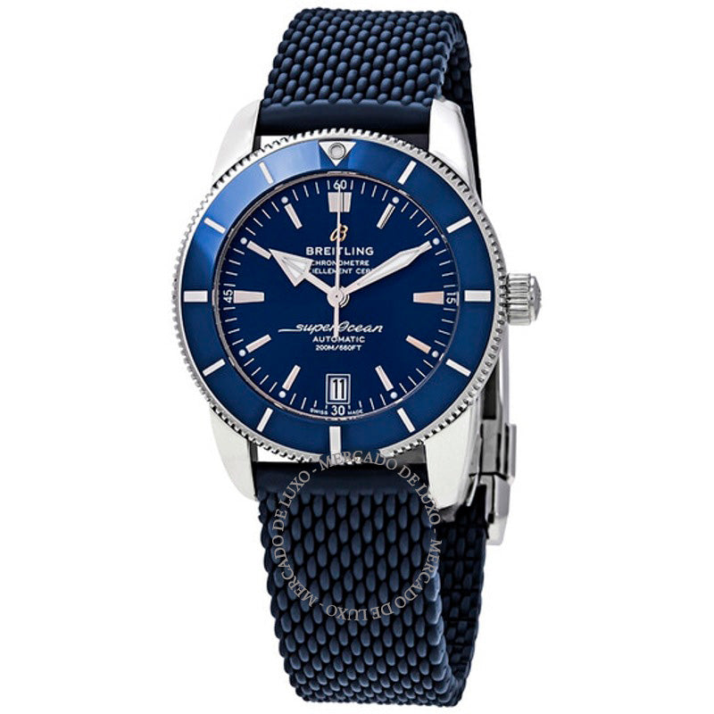 Relógio Superocean Heritage II Cronômetro Automático 42 mm Mostrador Azul 42 mm - Mercado de Luxo - O Maior E-Commerce de Bens, Produtos e Serviços de Luxo do Brasil.