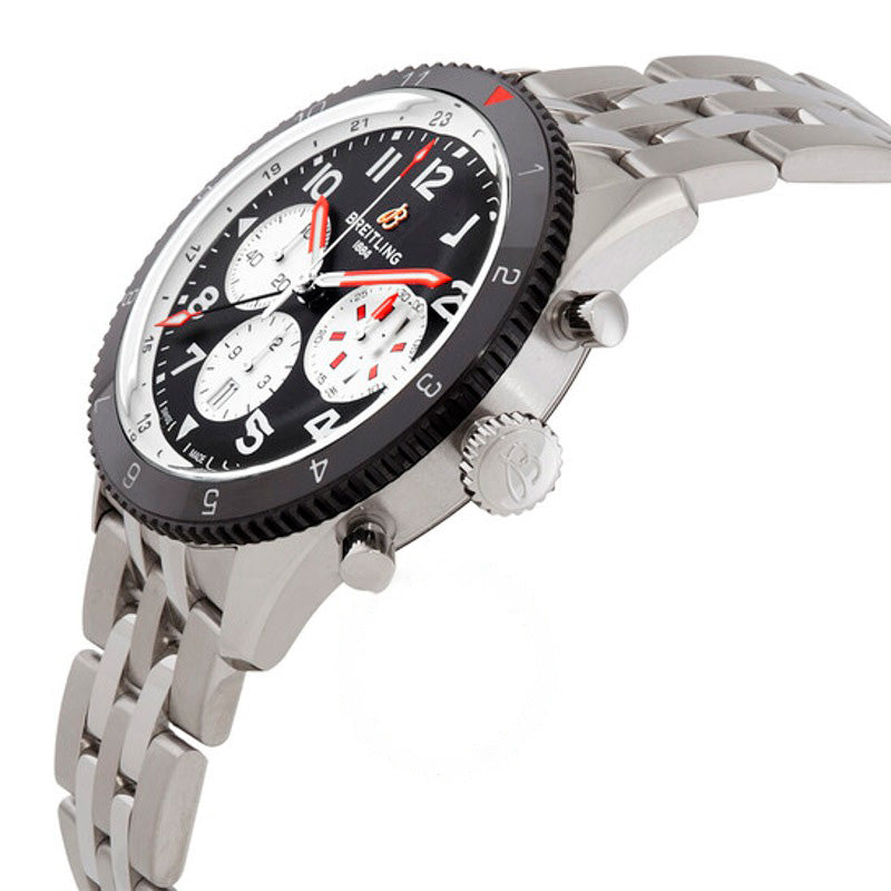 Relógio Super Avi 46 mm GMT Mosquito Cronógrafo Automático Mostrador Preto 46 mm - Mercado de Luxo - O Maior E-Commerce de Bens, Produtos e Serviços de Luxo do Brasil.