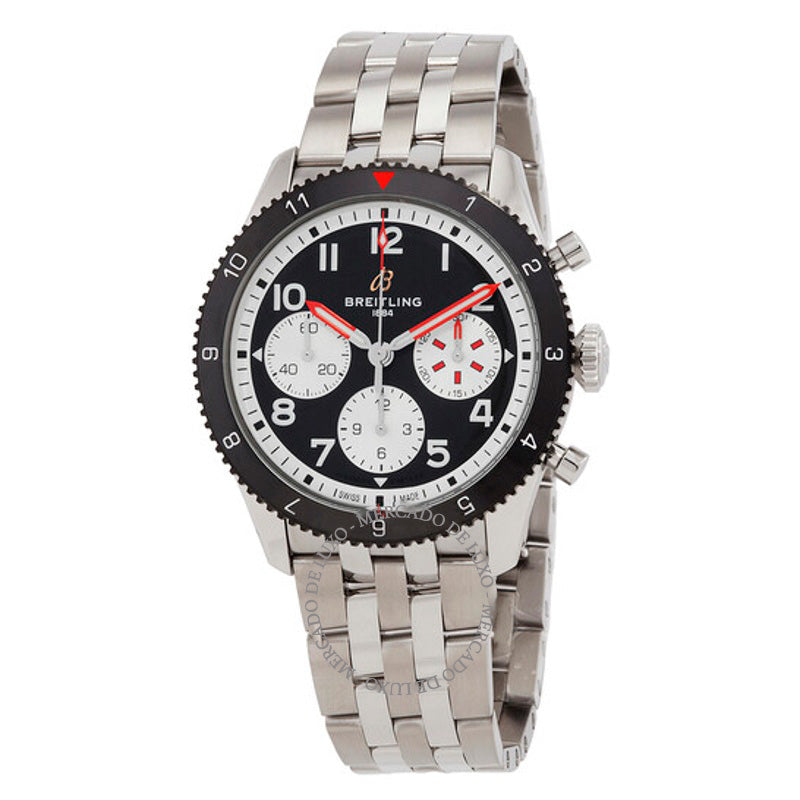 Relógio Clássico AVI Mosquito 42 mm Cronógrafo Automático Mostrador Preto 42 mm - Mercado de Luxo - O Maior E-Commerce de Bens, Produtos e Serviços de Luxo do Brasil.