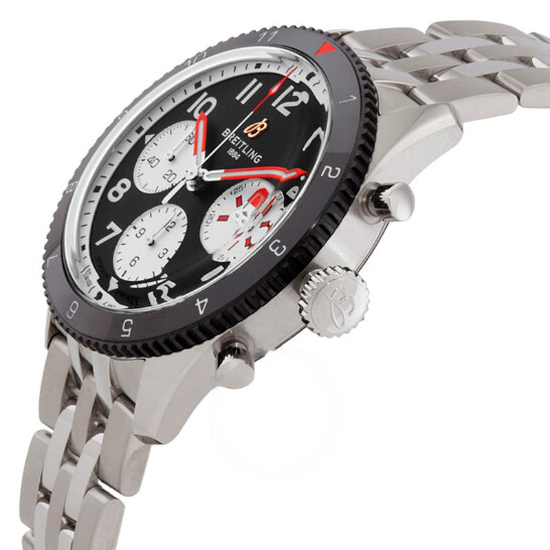 Relógio Clássico AVI Mosquito 42 mm Cronógrafo Automático Mostrador Preto 42 mm - Mercado de Luxo - O Maior E-Commerce de Bens, Produtos e Serviços de Luxo do Brasil.