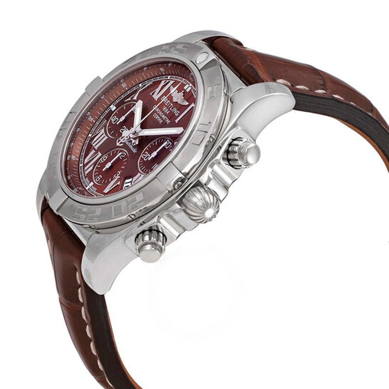 Relógio Chronomat B01 Cronógrafo Cronômetro Automático Mostrador Marrom 43 mm - Mercado de Luxo - O Maior E-Commerce de Bens, Produtos e Serviços de Luxo do Brasil.