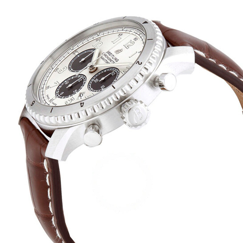 Relógio Navitimer 8 Cronógrafo Cronômetro Automático Mostrador Prateado 43 mm - Mercado de Luxo - O Maior E-Commerce de Bens, Produtos e Serviços de Luxo do Brasil.