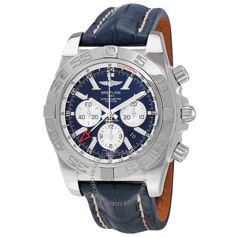 Relógio Chronomat GMT Cronógrafo Cronômetro Automático Mostrador Azul 47 mm - Mercado de Luxo - O Maior E-Commerce de Bens, Produtos e Serviços de Luxo do Brasil.