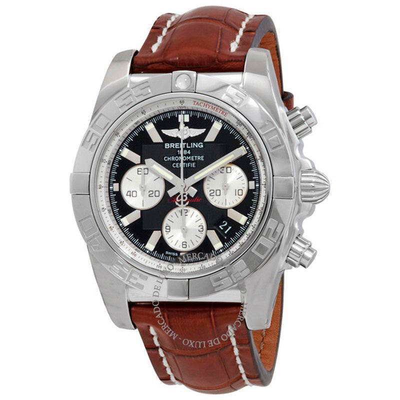 Relógio Chronomat 44 Cronógrafo Cronômetro Automático Mostrador Preto 44 mm - Mercado de Luxo - O Maior E-Commerce de Bens, Produtos e Serviços de Luxo do Brasil.
