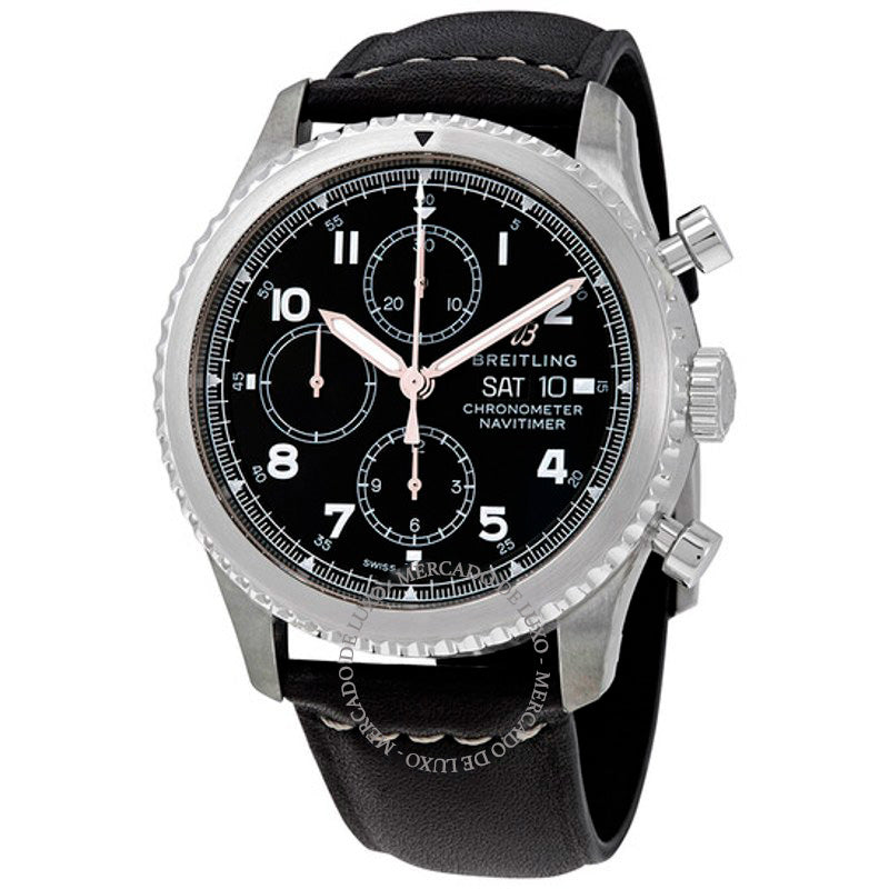 Relógio Navitimer 8 Cronógrafo Cronômetro Automático Mostrador Preto 43 mm - Mercado de Luxo - O Maior E-Commerce de Bens, Produtos e Serviços de Luxo do Brasil.