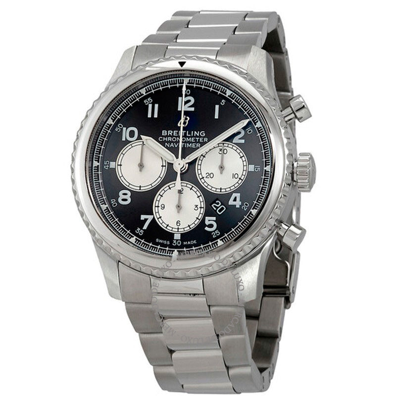 Relógio Navitimer 8 Cronógrafo Cronômetro Automático Mostrador Preto 43 mm - Mercado de Luxo - O Maior E-Commerce de Bens, Produtos e Serviços de Luxo do Brasil.