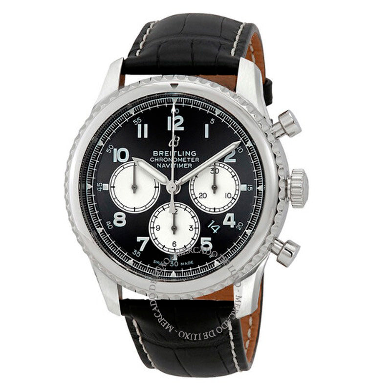 Relógio Navitimer 8 Cronógrafo Cronômetro Automático Mostrador Preto 43 mm - Mercado de Luxo - O Maior E-Commerce de Bens, Produtos e Serviços de Luxo do Brasil.