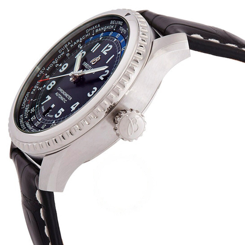 Relógio Aviator 8 - Navitimer 8 Cronômetro Automático Mostrador Preto 43 mm - Mercado de Luxo - O Maior E-Commerce de Bens, Produtos e Serviços de Luxo do Brasil.