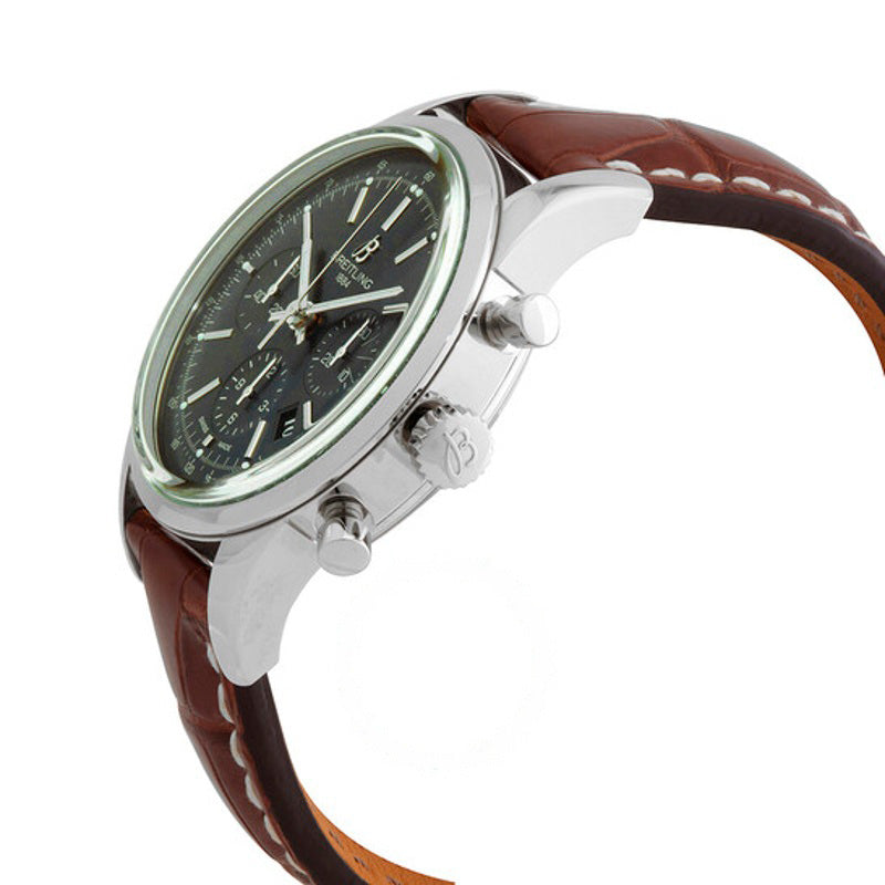 Relógio Transocean Chronograph Cronômetro Automático Mostrador Preto 43 mm - Mercado de Luxo - O Maior E-Commerce de Bens, Produtos e Serviços de Luxo do Brasil.