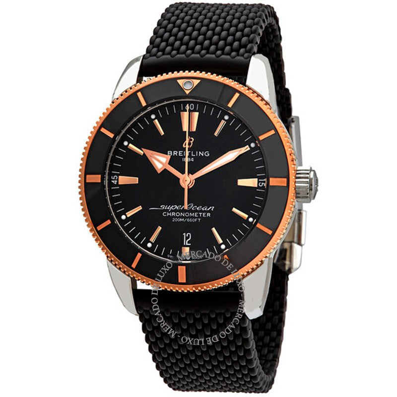 Relógio Superocean Heritage II Cronômetro Automático Mostrador Preto 44 mm - Mercado de Luxo - O Maior E-Commerce de Bens, Produtos e Serviços de Luxo do Brasil.