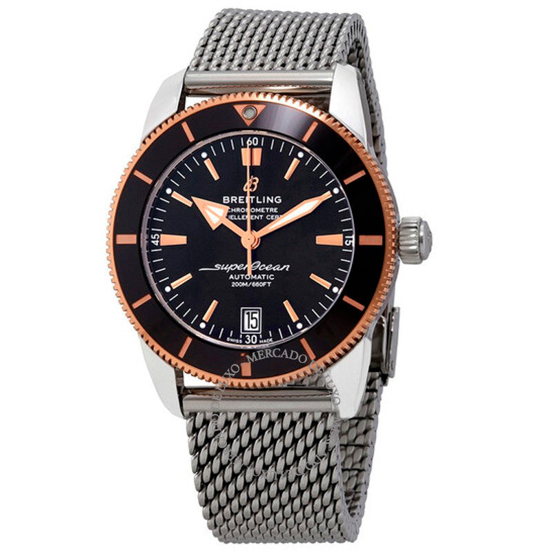 Relógio Superocean Heritage II Cronômetro Automático Mostrador Preto 42 mm - Mercado de Luxo - O Maior E-Commerce de Bens, Produtos e Serviços de Luxo do Brasil.