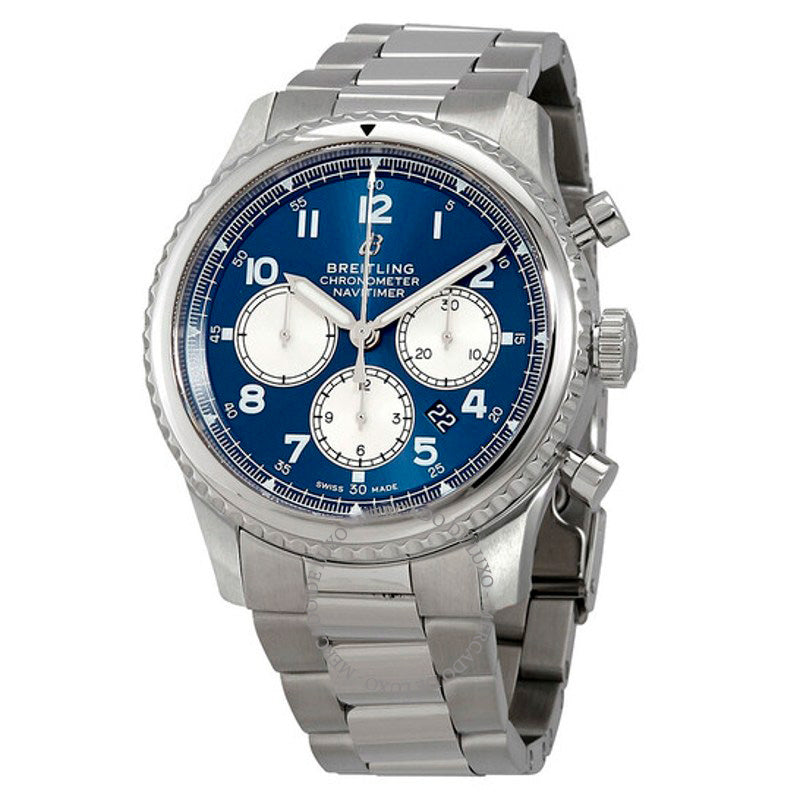 Relógio Navitimer 8 Cronógrafo Cronômetro Automático Mostrador Azul 43 mm - Mercado de Luxo - O Maior E-Commerce de Bens, Produtos e Serviços de Luxo do Brasil.