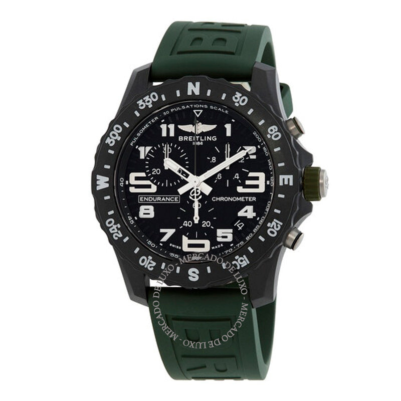 Relógio Endurance Pro Chronograph Cronômetro de quartzo Mostrador preto 44 mm - Mercado de Luxo - O Maior E-Commerce de Bens, Produtos e Serviços de Luxo do Brasil.