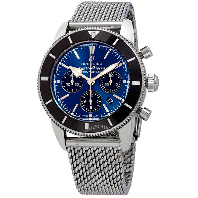 Relógio Superocean Heritage II Cronógrafo Automático Mostrador Azul 44 mm - Mercado de Luxo - O Maior E-Commerce de Bens, Produtos e Serviços de Luxo do Brasil.