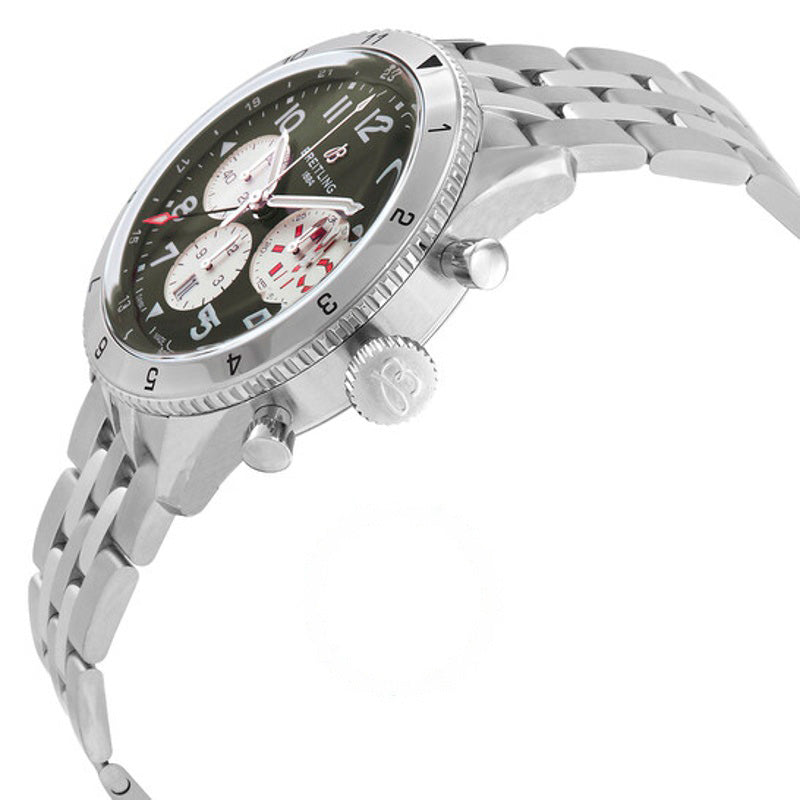 Relógio Cronógrafo Super Avi Cronômetro Automático Mostrador Verde 46 mm - Mercado de Luxo - O Maior E-Commerce de Bens, Produtos e Serviços de Luxo do Brasil.