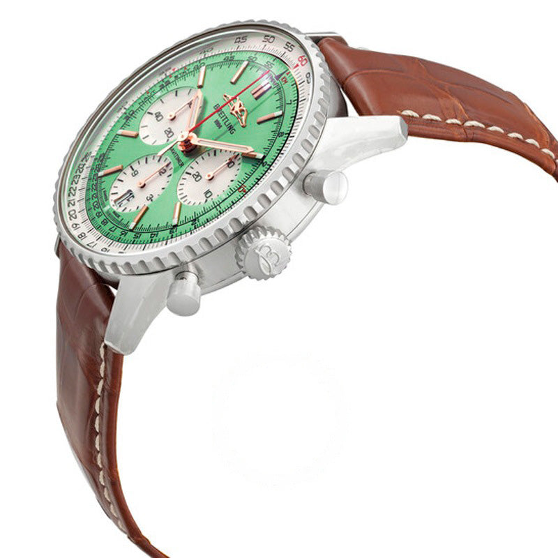 Relógio Navitimer Cronógrafo Cronômetro Automático Mostrador Verde 41 mm - Mercado de Luxo - O Maior E-Commerce de Bens, Produtos e Serviços de Luxo do Brasil.