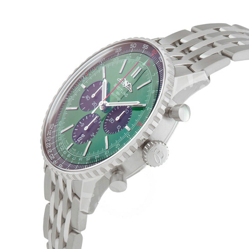 Relógio Navitimer Cronógrafo Cronômetro Automático Mostrador Verde 46 mm - Mercado de Luxo - O Maior E-Commerce de Bens, Produtos e Serviços de Luxo do Brasil.
