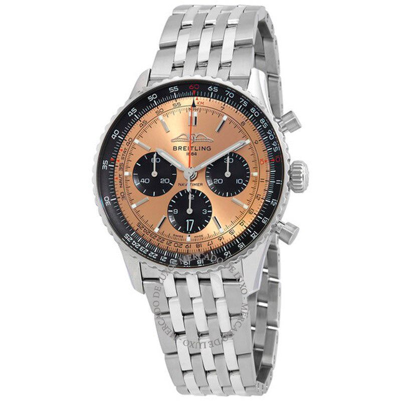 Relógio Navitimer Cronógrafo Cronômetro Automático Mostrador Marrom 43 mm - Mercado de Luxo - O Maior E-Commerce de Bens, Produtos e Serviços de Luxo do Brasil.