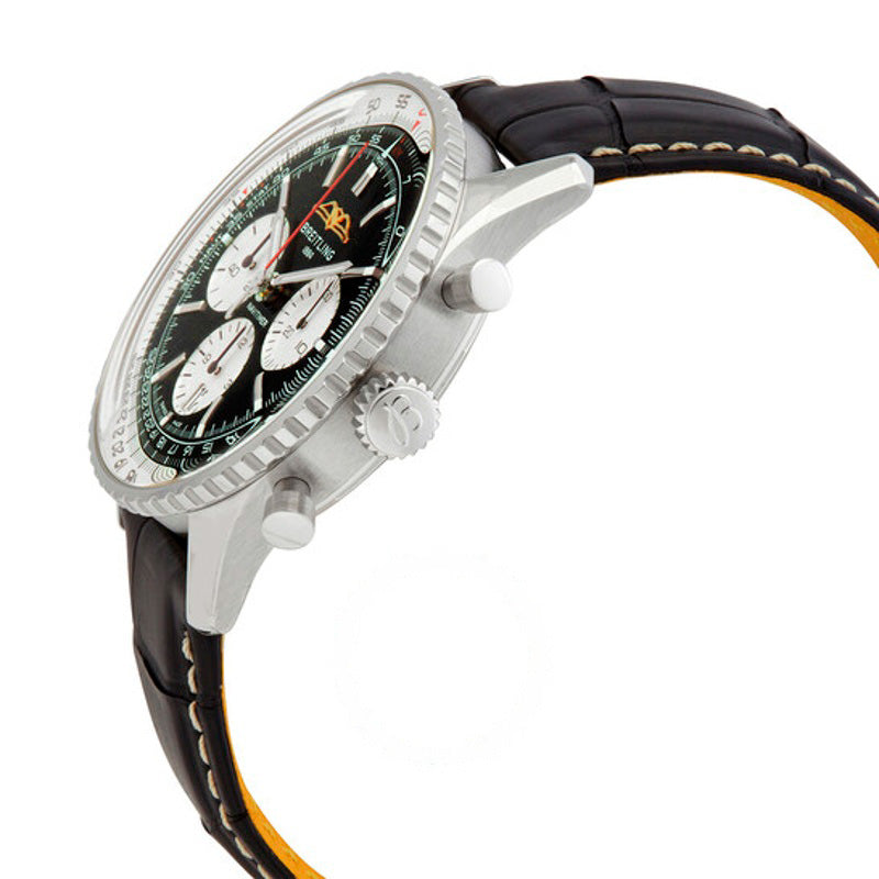 Relógio Navitimer Cronógrafo Cronômetro Automático Mostrador Preto 43 mm - Mercado de Luxo - O Maior E-Commerce de Bens, Produtos e Serviços de Luxo do Brasil.