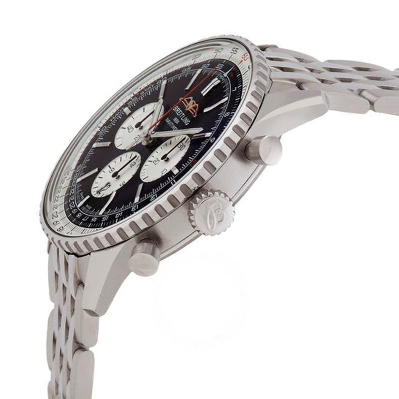 Relógio Navitimer Cronógrafo Cronômetro Automático Mostrador Preto 46 mm - Mercado de Luxo - O Maior E-Commerce de Bens, Produtos e Serviços de Luxo do Brasil.