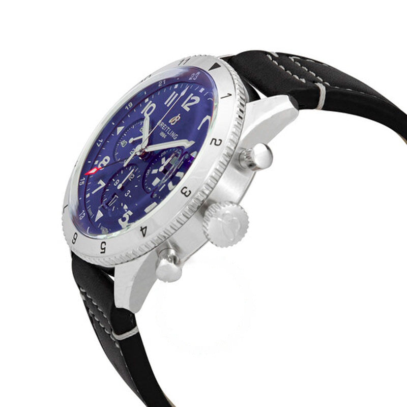 Relógio Cronógrafo Super AVI Cronômetro Automático Mostrador Azul 46 mm - Mercado de Luxo - O Maior E-Commerce de Bens, Produtos e Serviços de Luxo do Brasil.