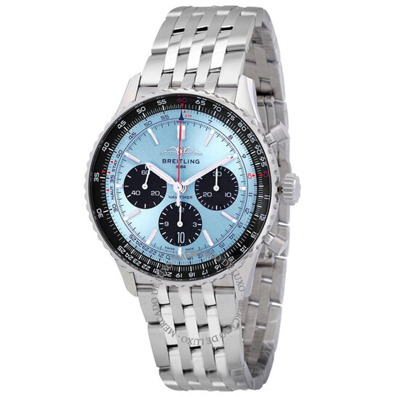 Relógio Navitimer Cronógrafo Cronômetro Automático Mostrador Azul 43 mm - Mercado de Luxo - O Maior E-Commerce de Bens, Produtos e Serviços de Luxo do Brasil.