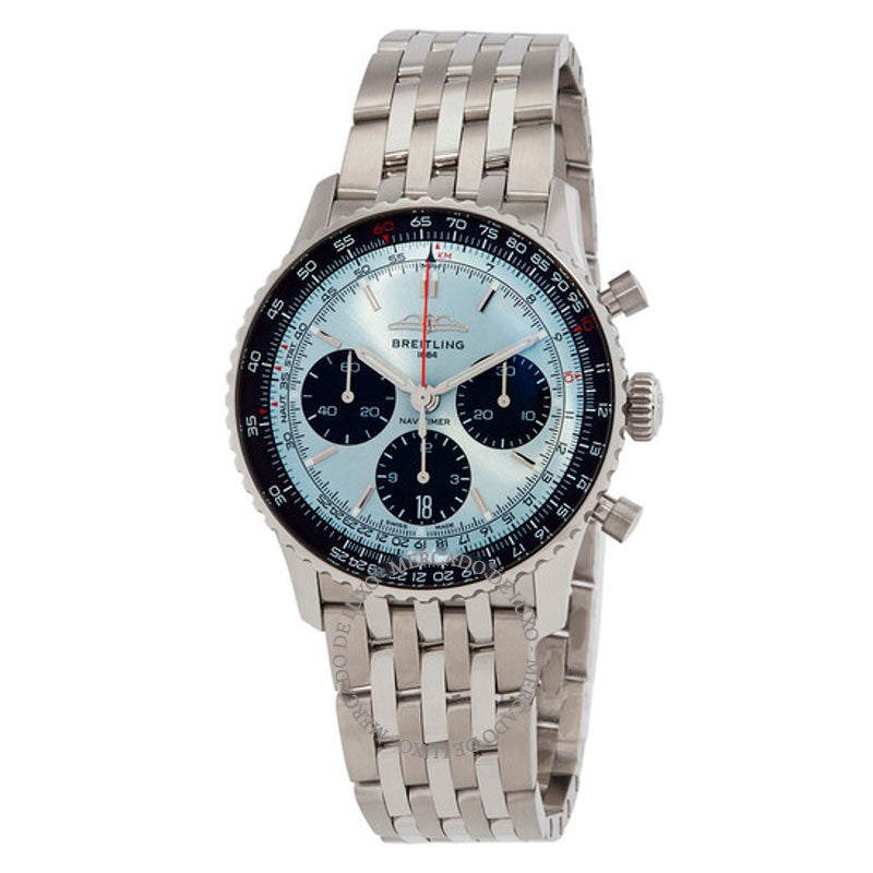 Relógio Navitimer Cronógrafo Cronômetro Automático Mostrador Azul 41 mm - Mercado de Luxo - O Maior E-Commerce de Bens, Produtos e Serviços de Luxo do Brasil.