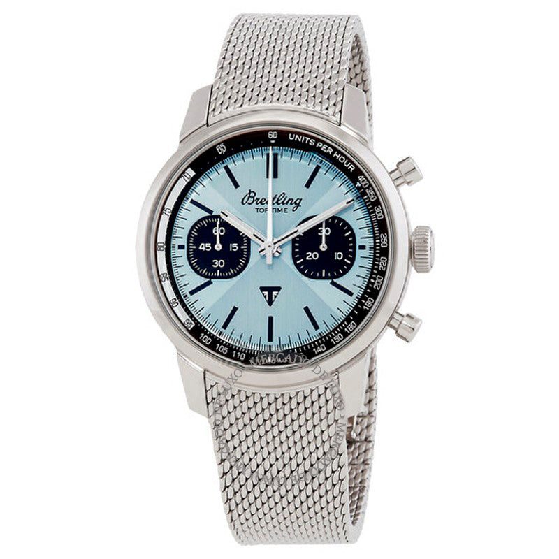 Relógio Top Time Chronograph Cronômetro Automático Mostrador Azul 41 mm - Mercado de Luxo - O Maior E-Commerce de Bens, Produtos e Serviços de Luxo do Brasil.