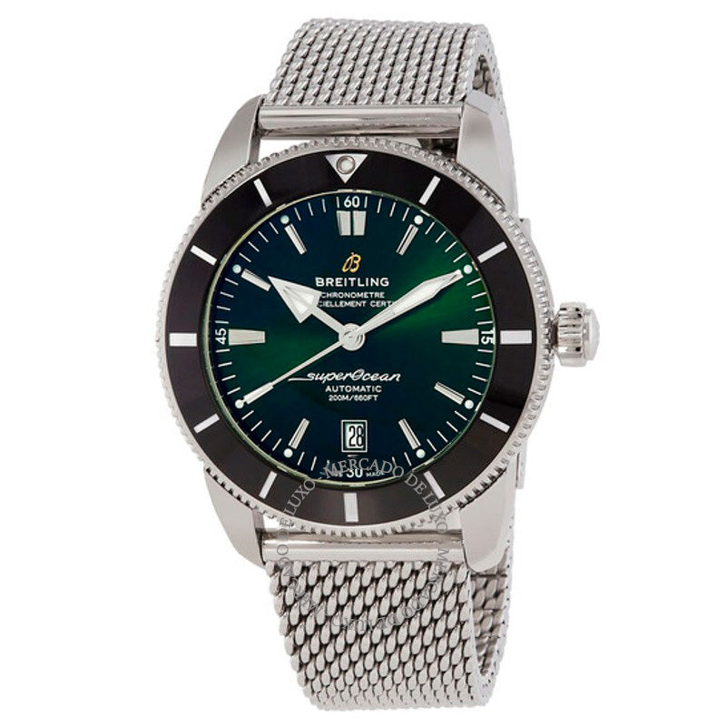 Relógio Superocean Heritage Cronômetro Automático Mostrador Verde 46 mm - Mercado de Luxo - O Maior E-Commerce de Bens, Produtos e Serviços de Luxo do Brasil.