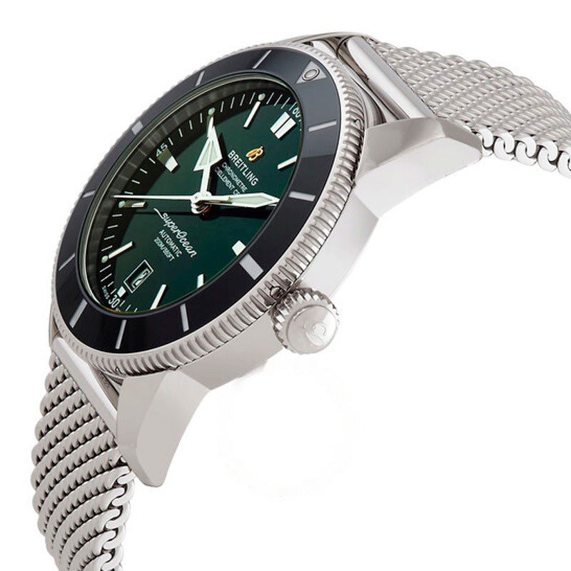 Relógio Superocean Heritage Cronômetro Automático Mostrador Verde 46 mm - Mercado de Luxo - O Maior E-Commerce de Bens, Produtos e Serviços de Luxo do Brasil.