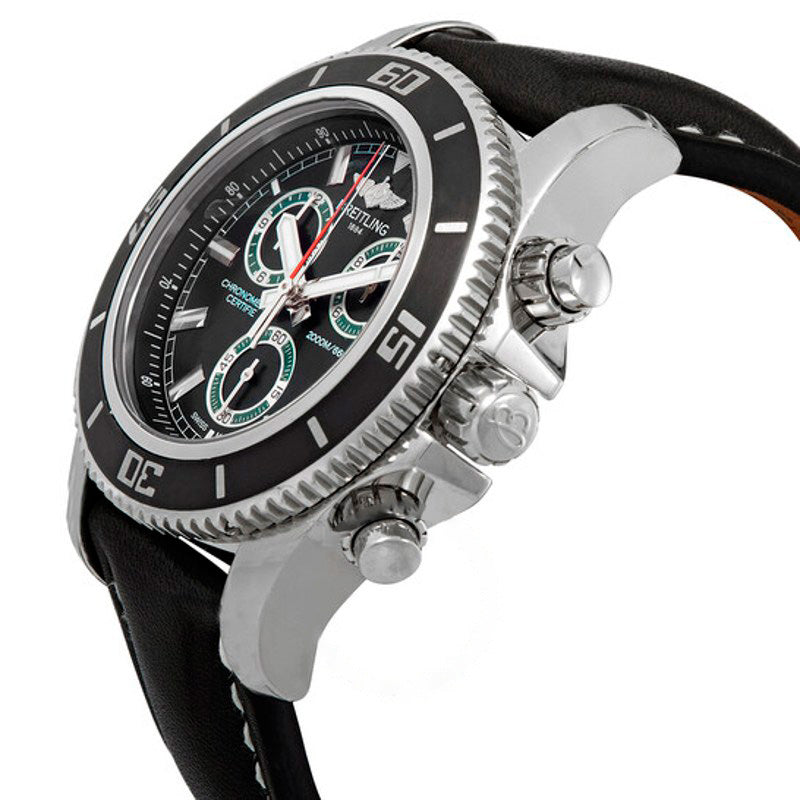 Relógio Cronômetro de quartzo Superocean Chronograph com mostrador preto 46 mm - Mercado de Luxo - O Maior E-Commerce de Bens, Produtos e Serviços de Luxo do Brasil.