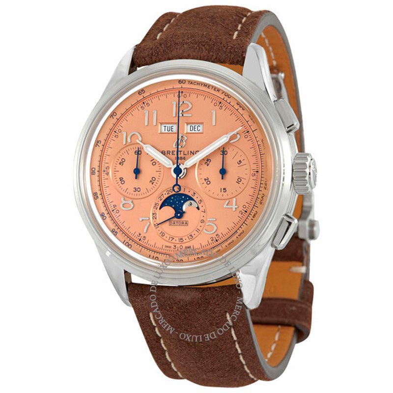 Relógio Premier B25 Datora Cronógrafo Automático Mostrador de Cobre 42 mm - Mercado de Luxo - O Maior E-Commerce de Bens, Produtos e Serviços de Luxo do Brasil.