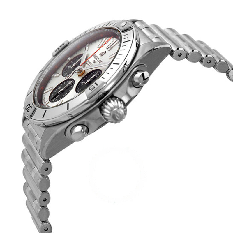 Relógio Chronomat B01 42 Cronógrafo Mostrador Prateado Automático 42 mm - Mercado de Luxo - O Maior E-Commerce de Bens, Produtos e Serviços de Luxo do Brasil.