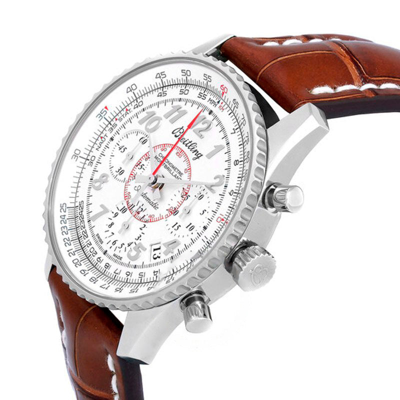 Relógio Montbrillant 01 Cronógrafo Automático Mostrador Prateado 40 mm - Mercado de Luxo - O Maior E-Commerce de Bens, Produtos e Serviços de Luxo do Brasil.
